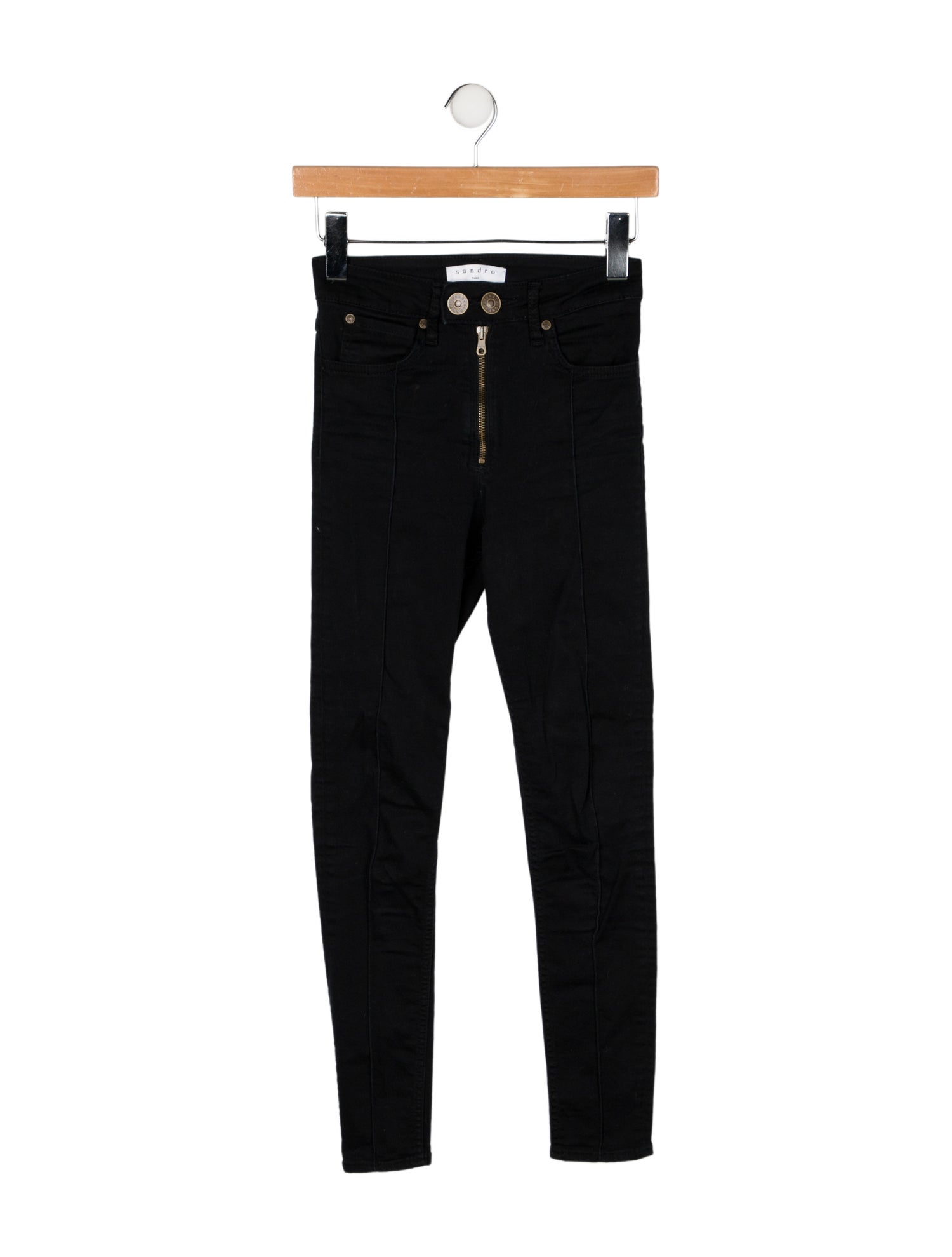 Sandro Mid-Rise Skinny Leg Jeans