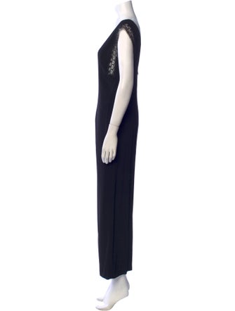 Sandro V-Neck Jumpsuit