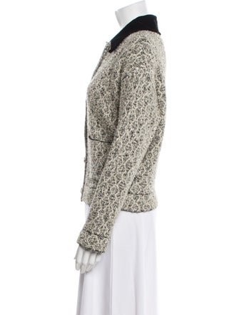 Sandro Wool Printed Blazer