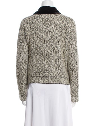 Sandro Wool Printed Blazer