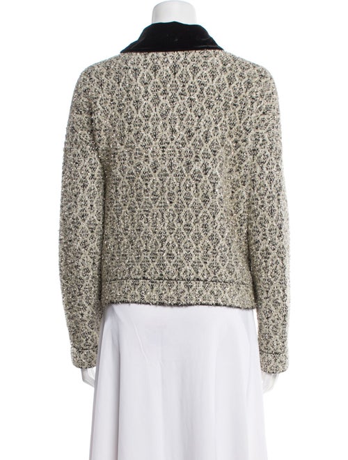 Sandro Wool Printed Blazer