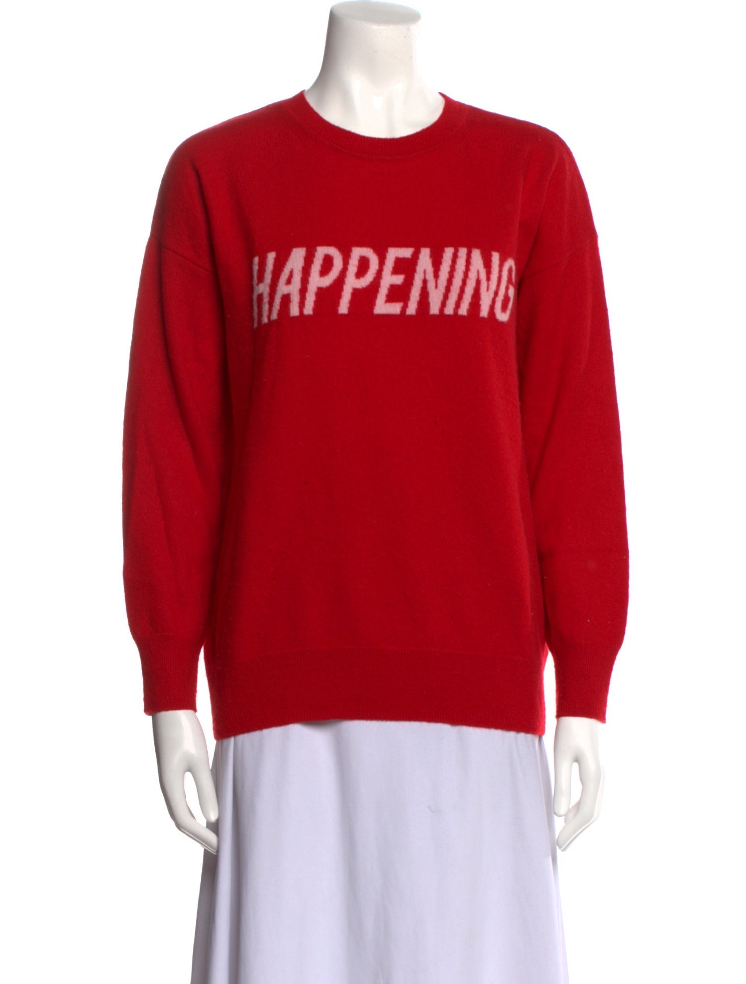 Sandro Wool Graphic Print Sweater