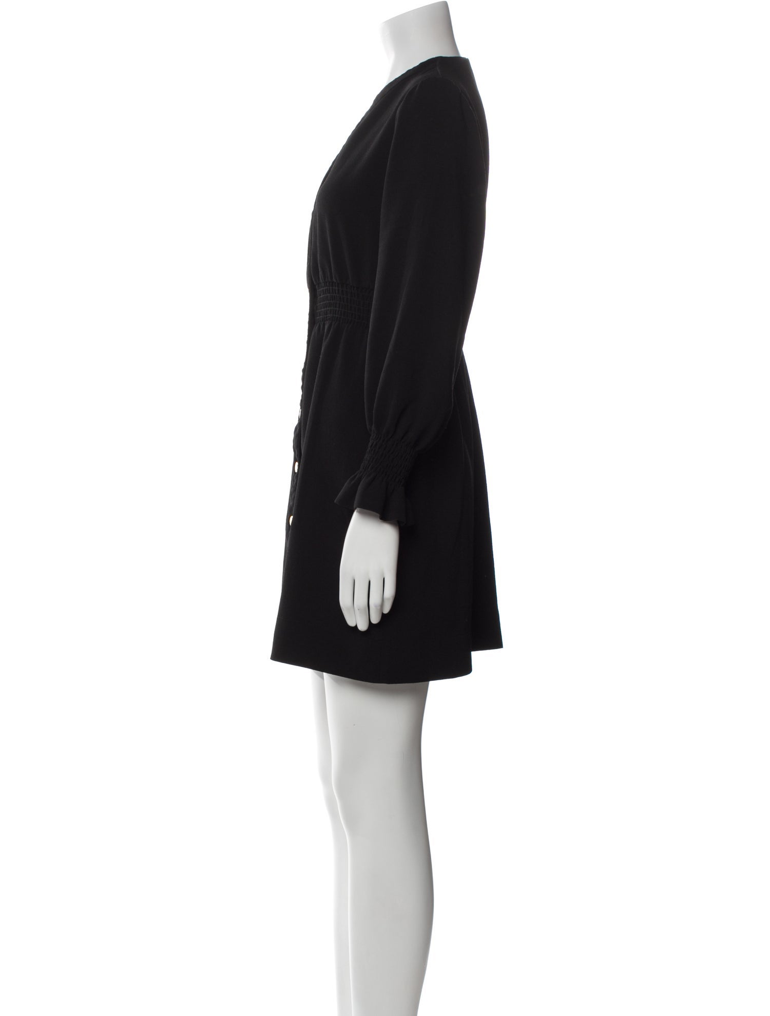 Sandro V-Neck Mini Dress