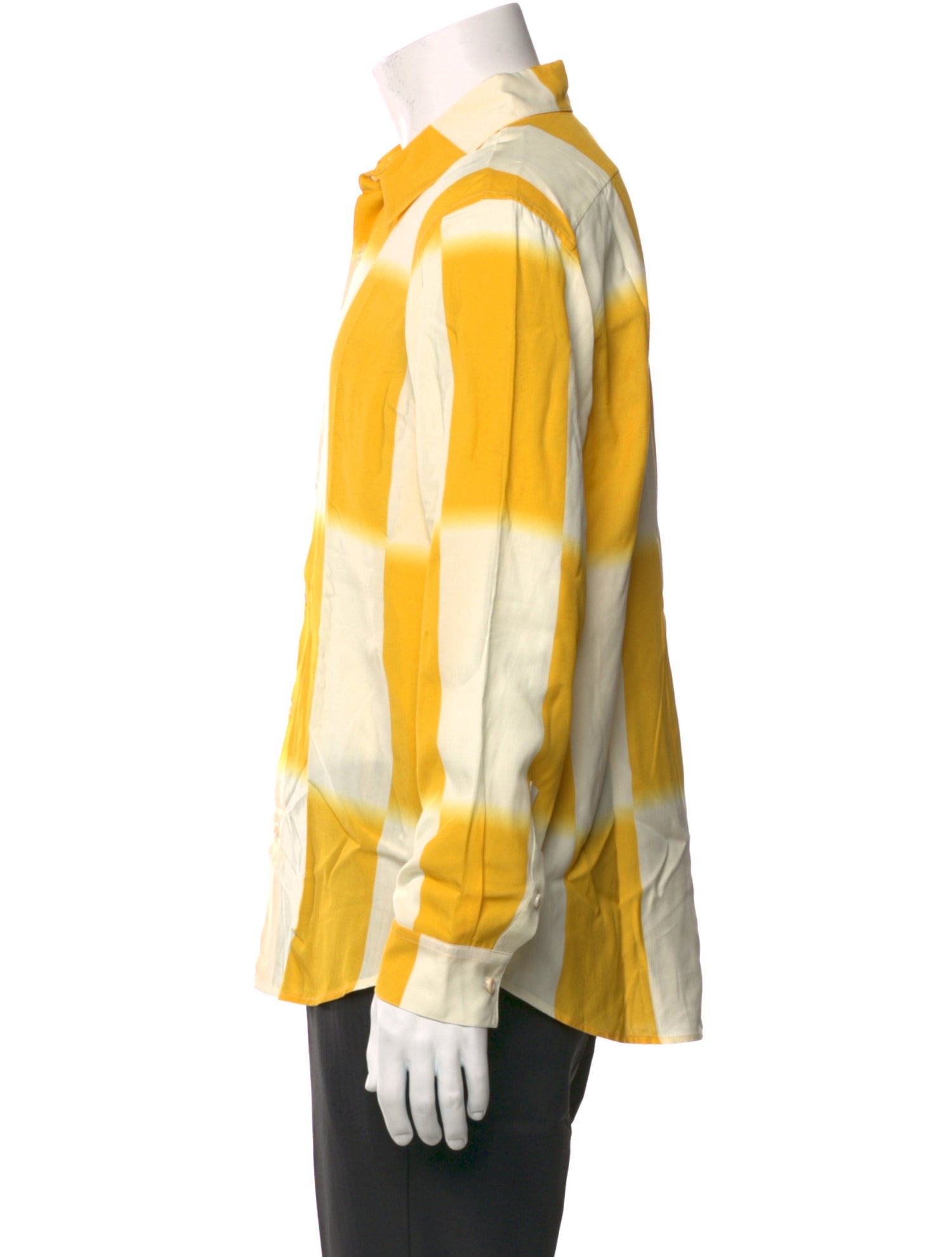 Sandro Plaid Print Long Sleeve Shirt w/ Tags