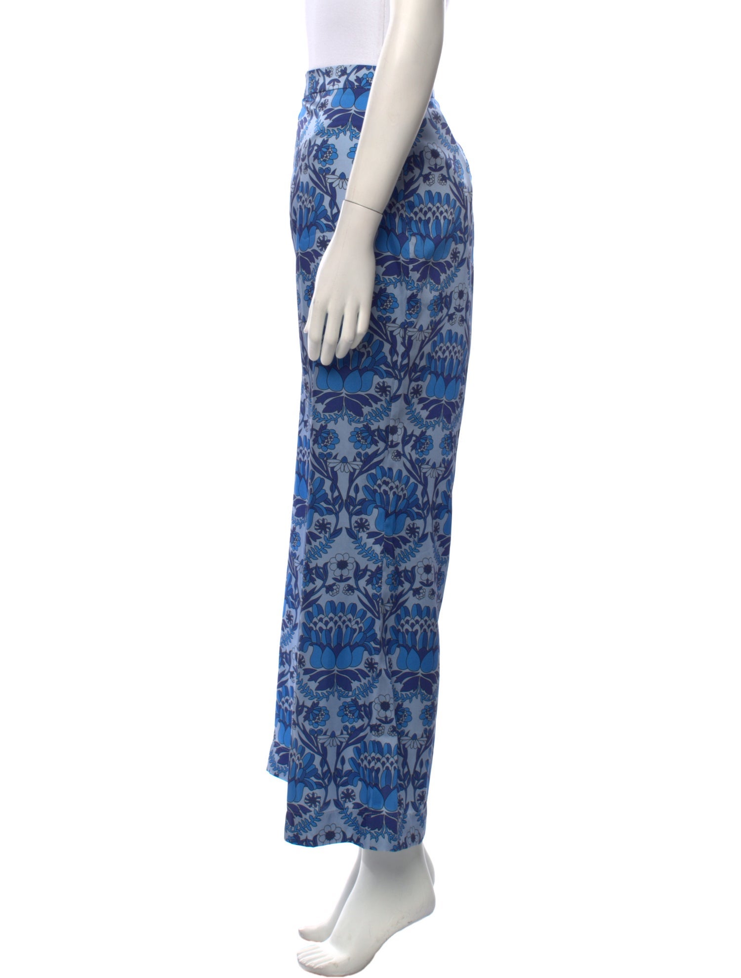 Sandro Printed Wide Leg Pants w/ Tags