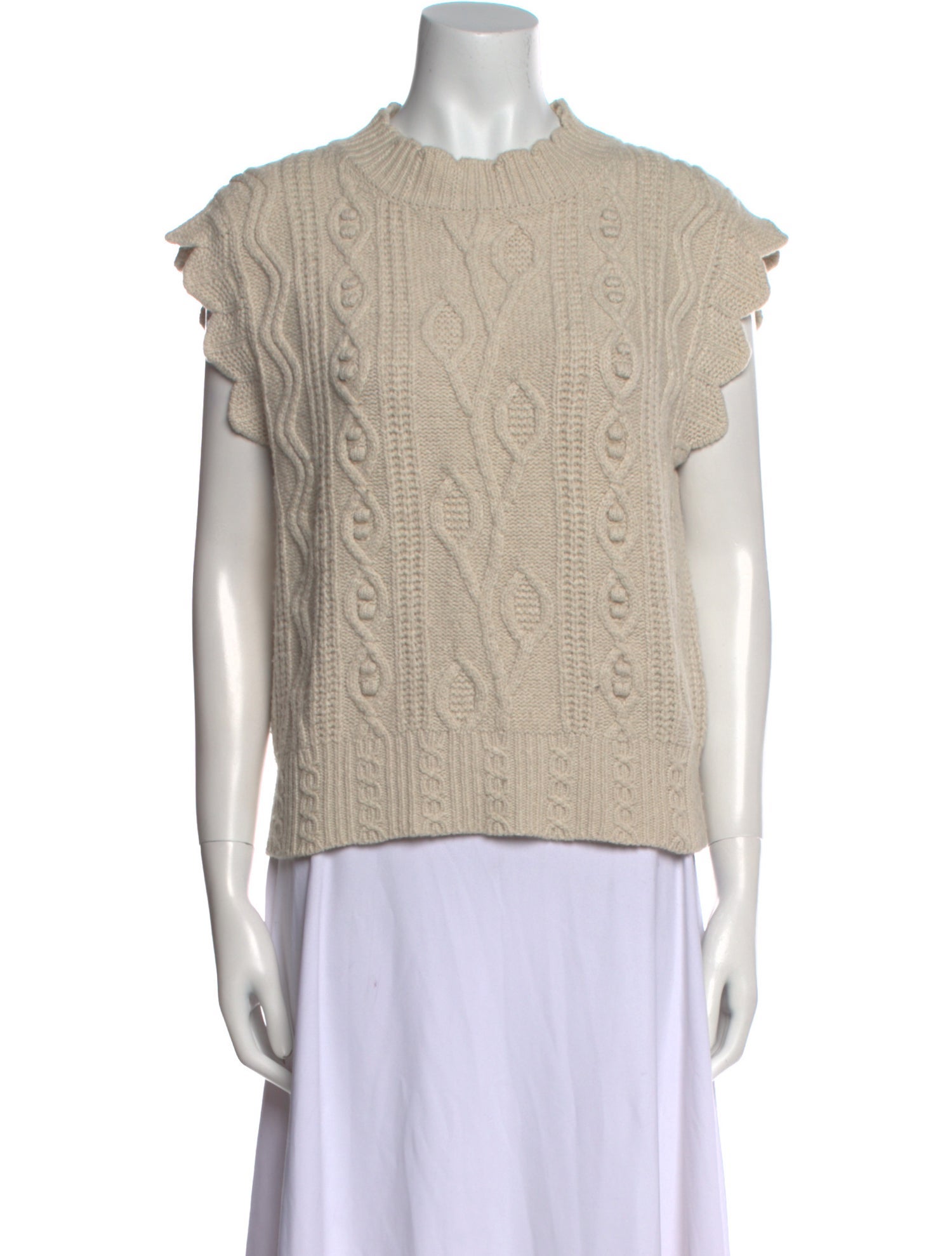 Sandro Mock Neck Sweater