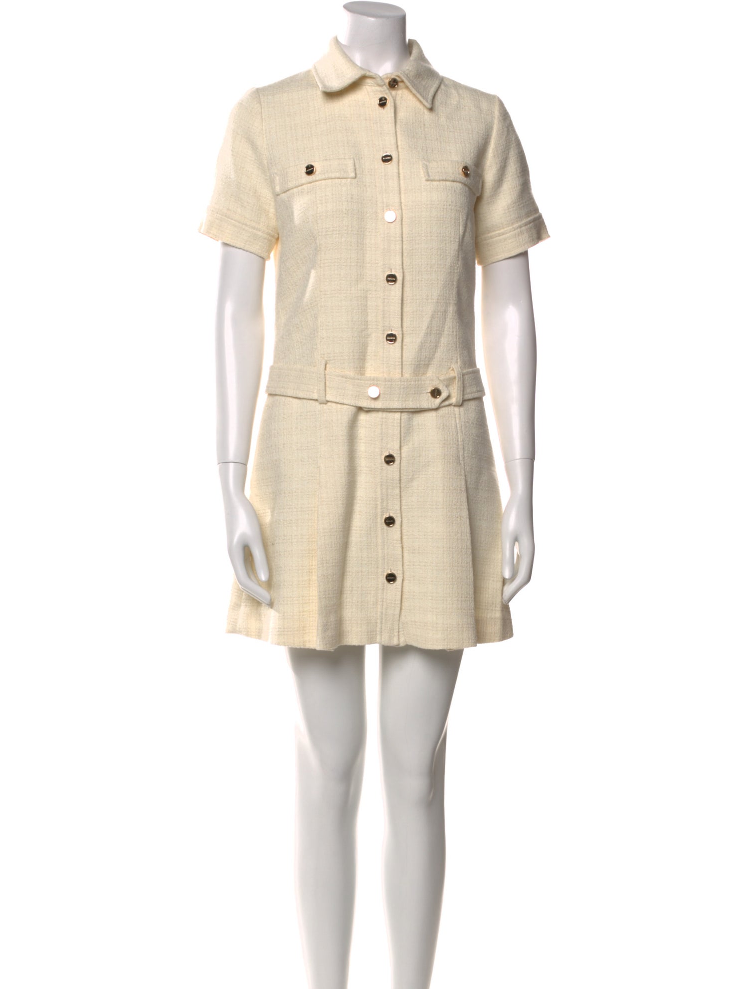 Sandro Tweed Mini Dress