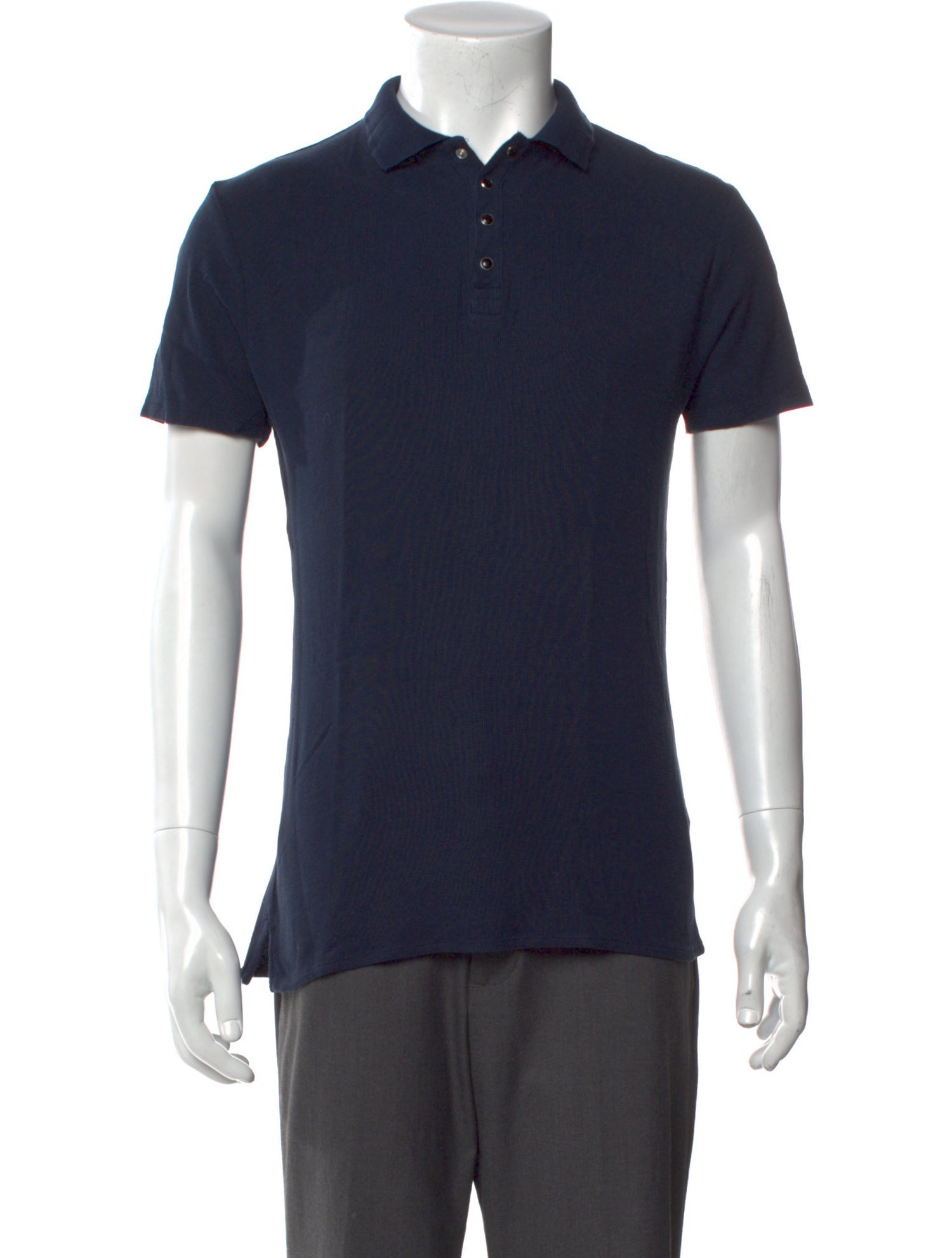 Sandro Collar Short Sleeve Polo Shirt