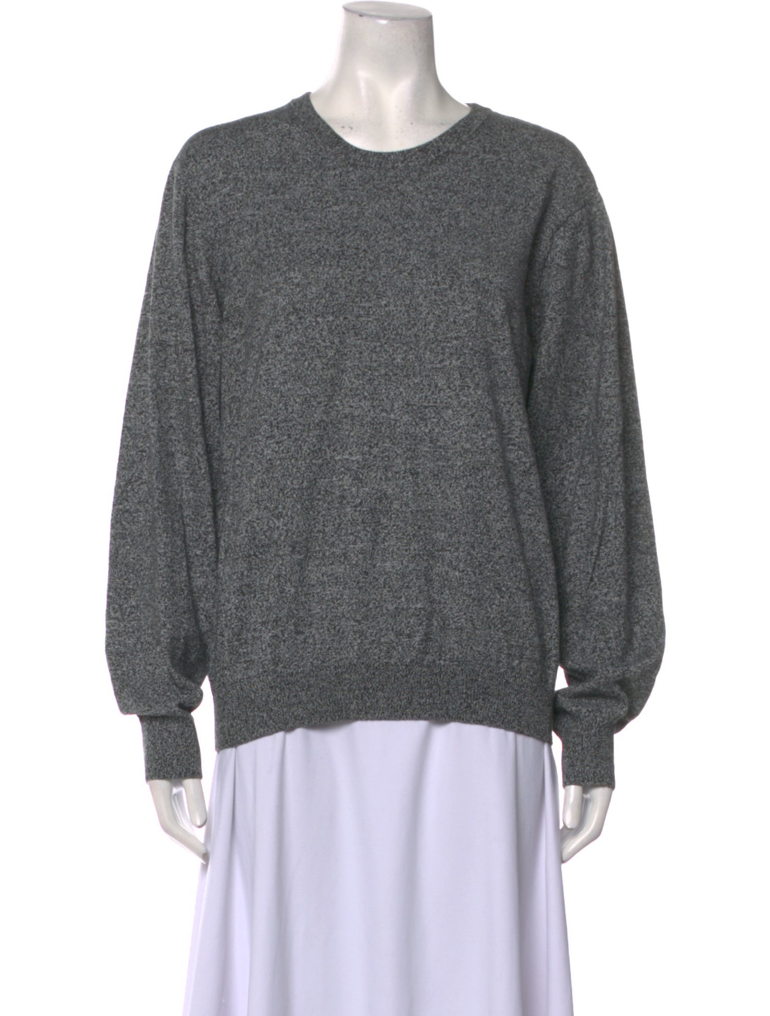 Sandro Crew Neck Long Sleeve Sweatshirt