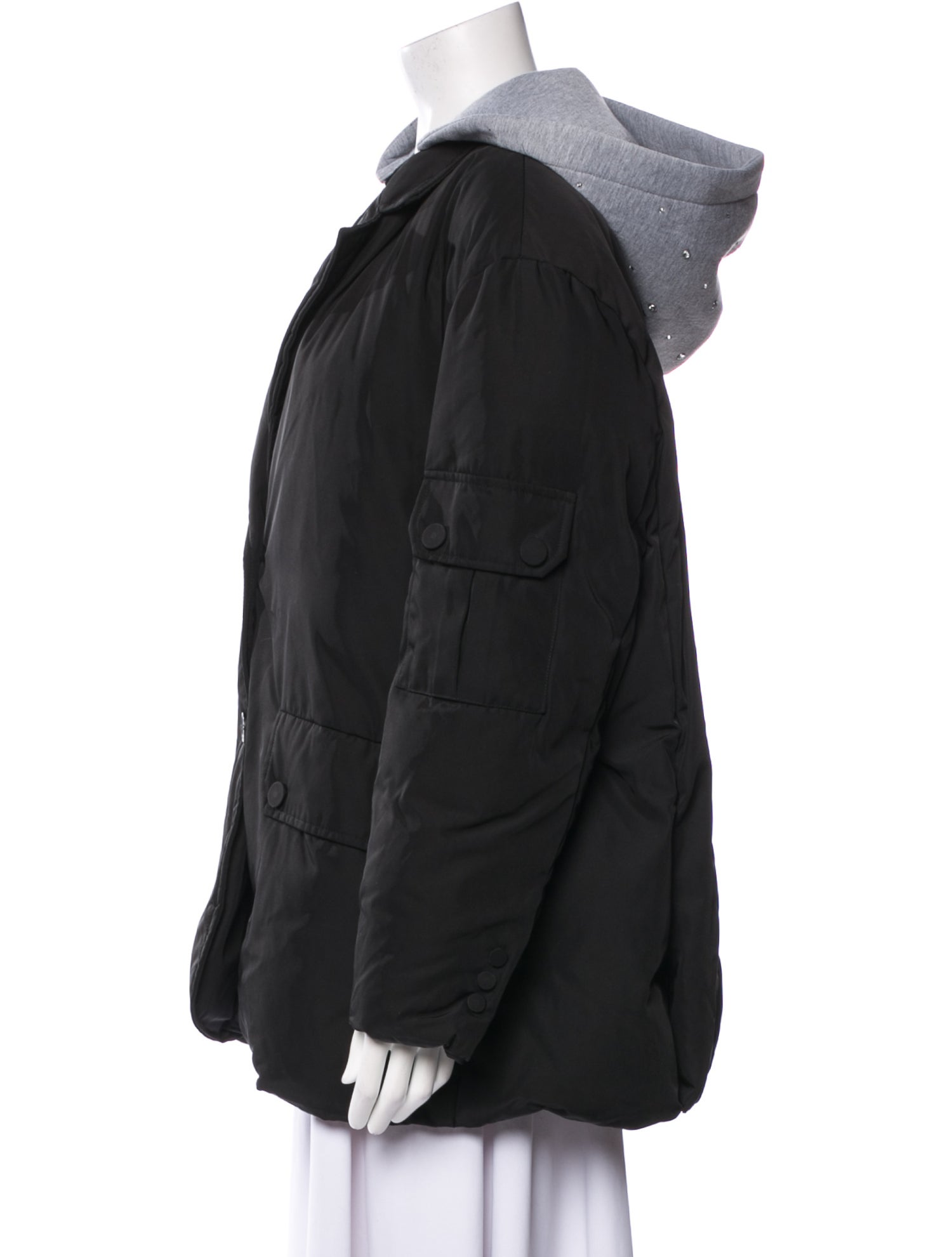 Sandro Silk Utility Jacket