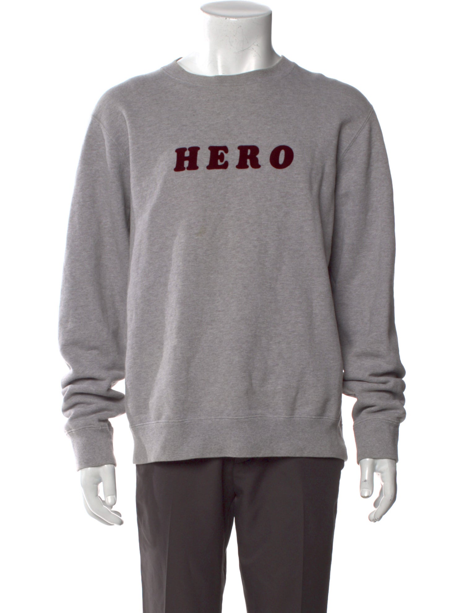 Sandro Graphic Print Crew Neck Pullover