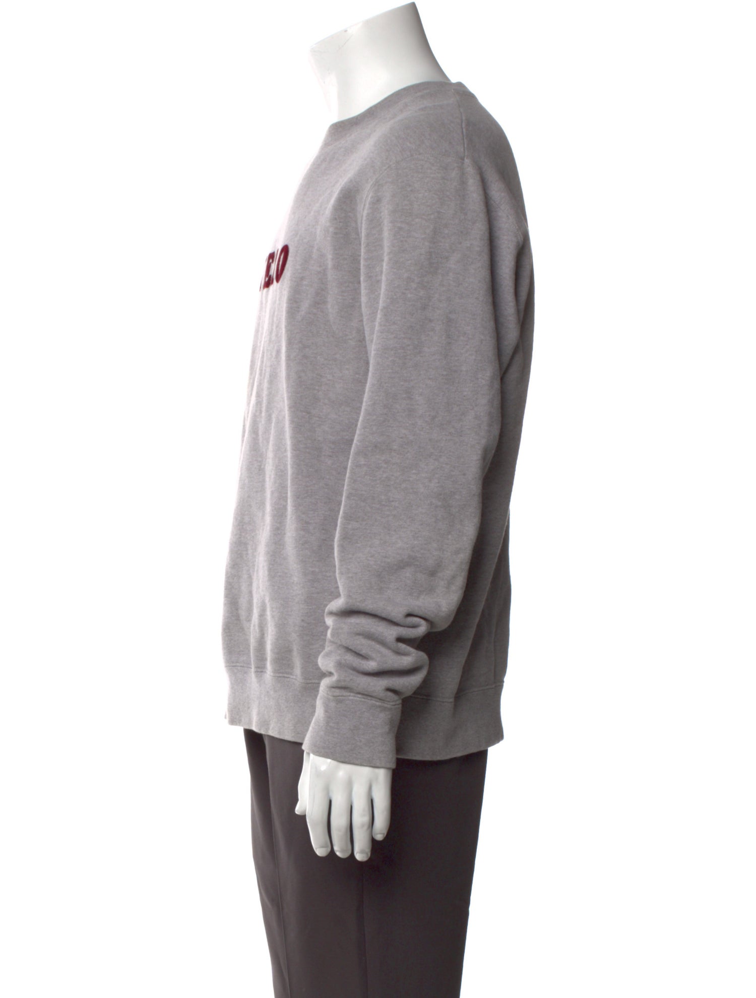 Sandro Graphic Print Crew Neck Pullover