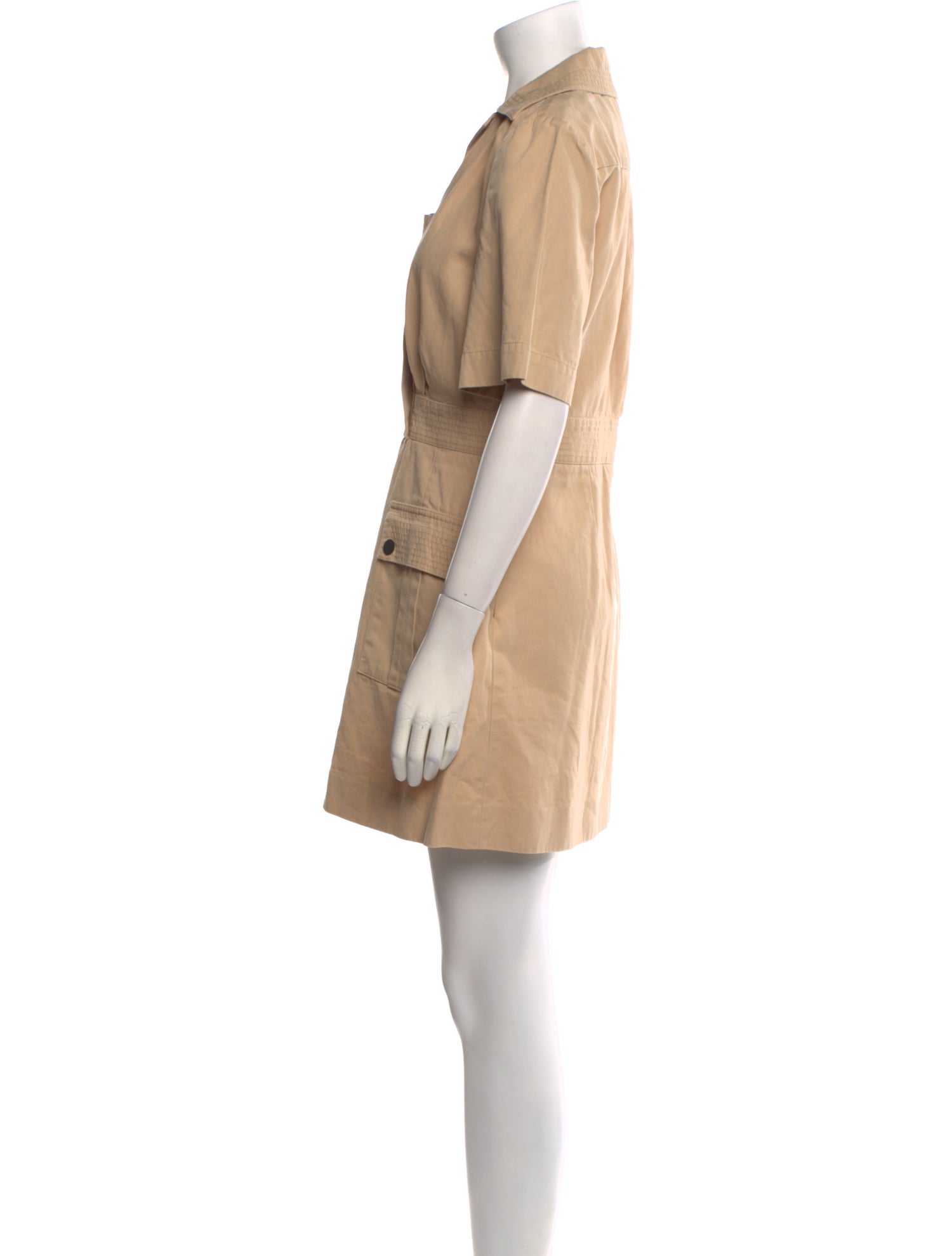 Sandro V-Neck Mini Dress