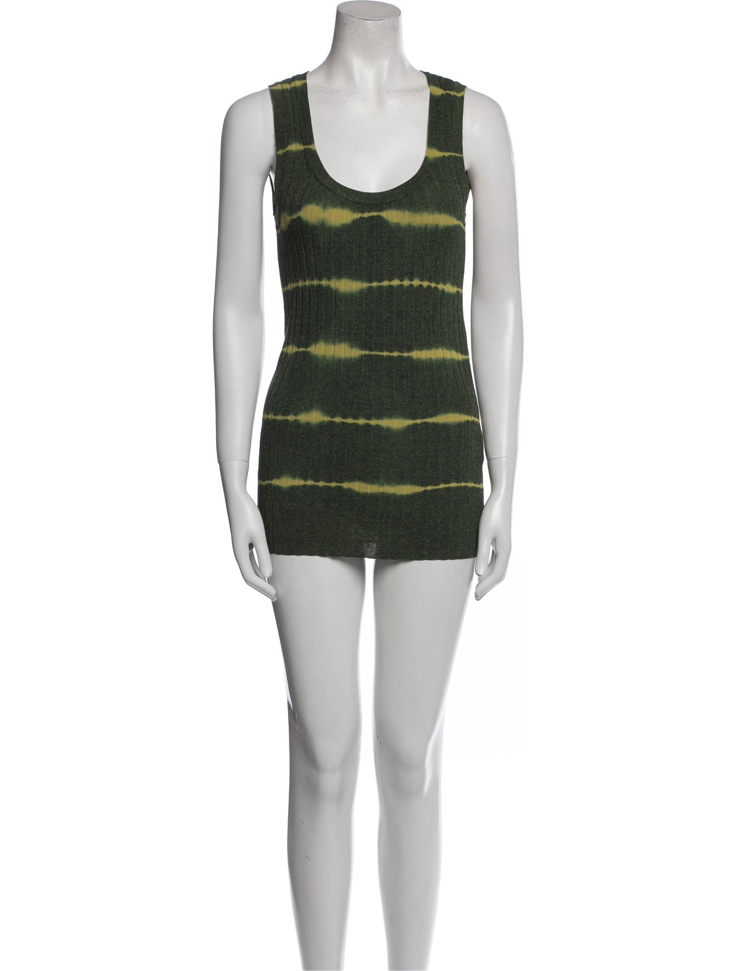 Sandro Striped Scoop Neck Tunic