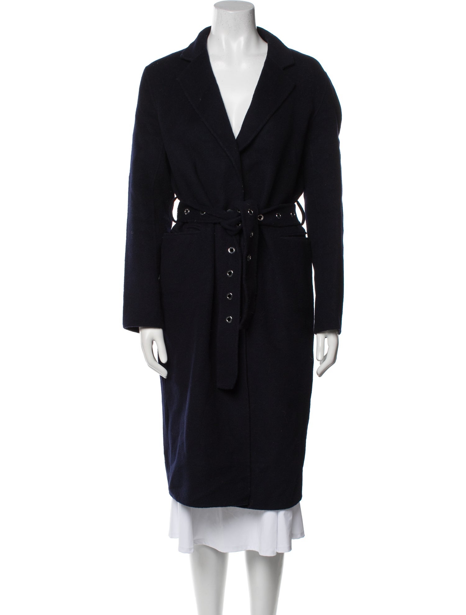 Sandro Wool Trench Coat