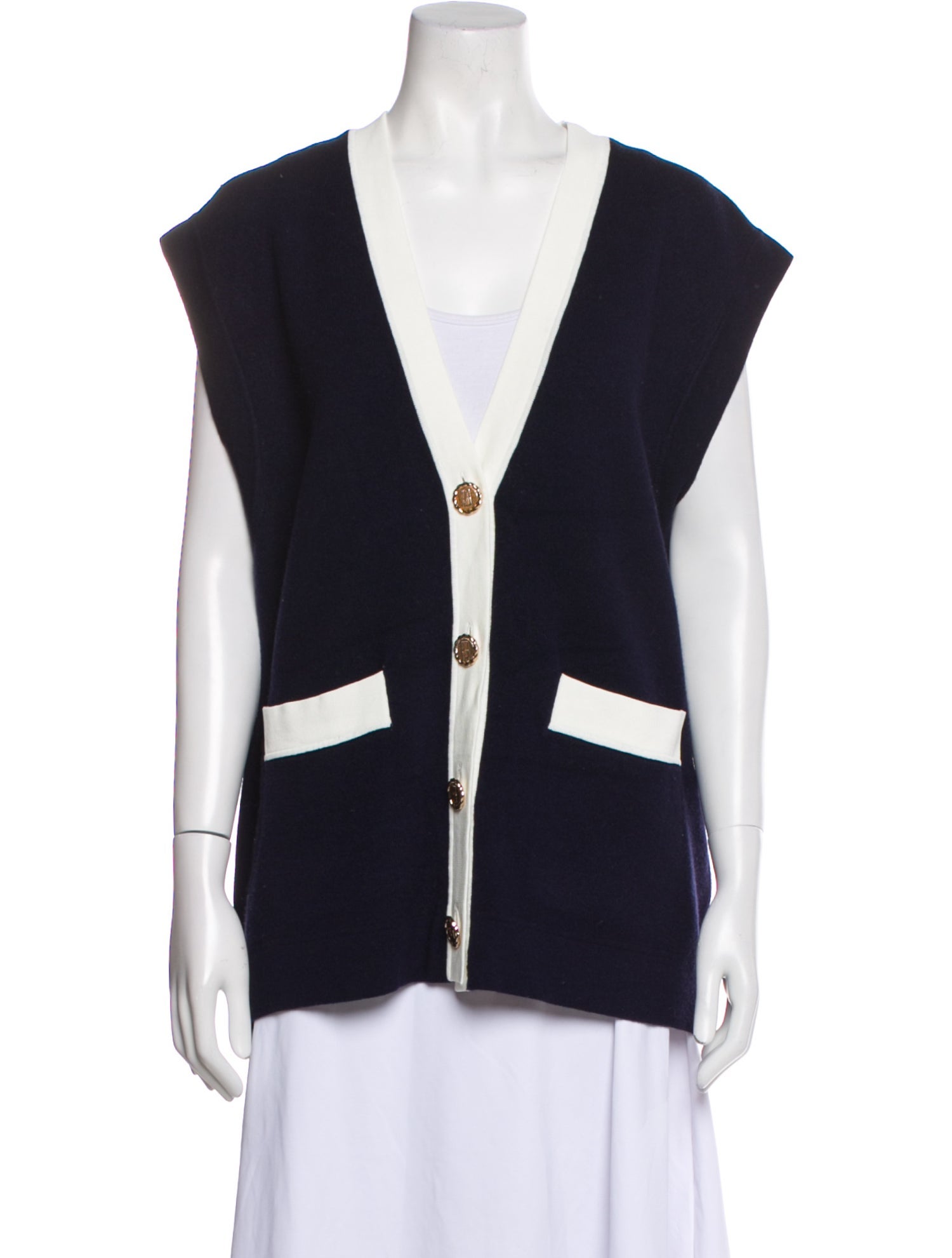 Sandro V-Neck Sweater