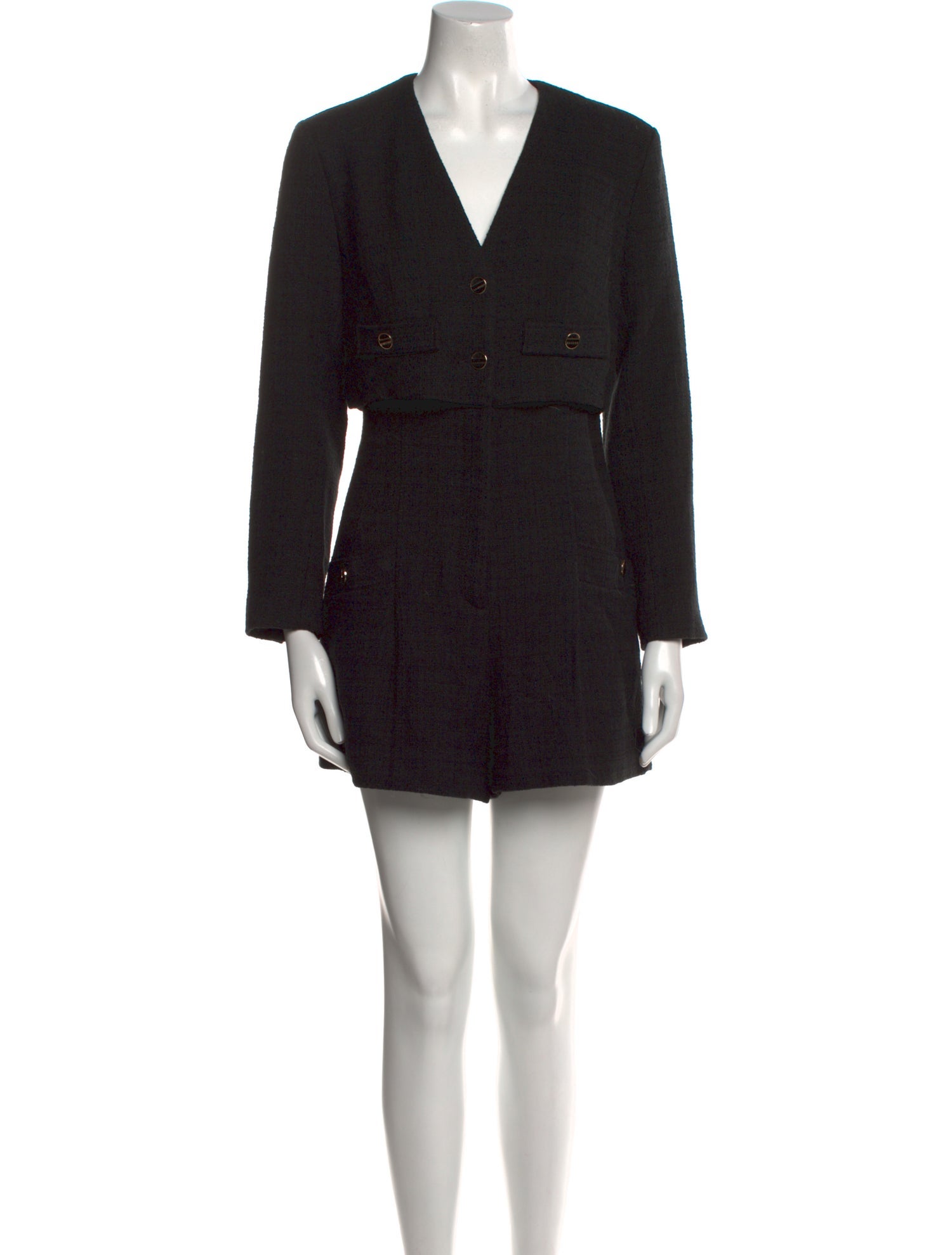 Sandro V-Neck Romper