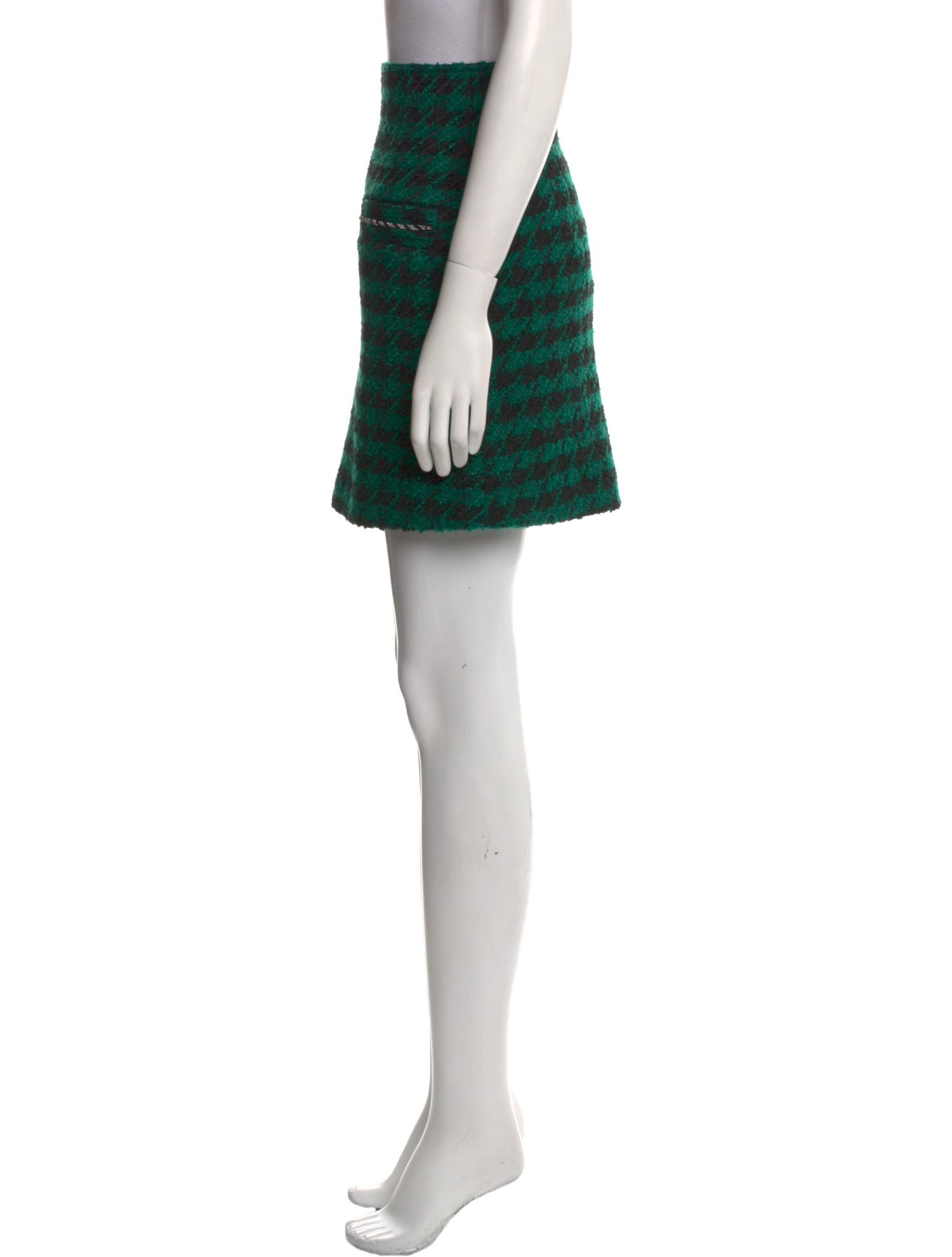 Sandro Wool Mini Skirt