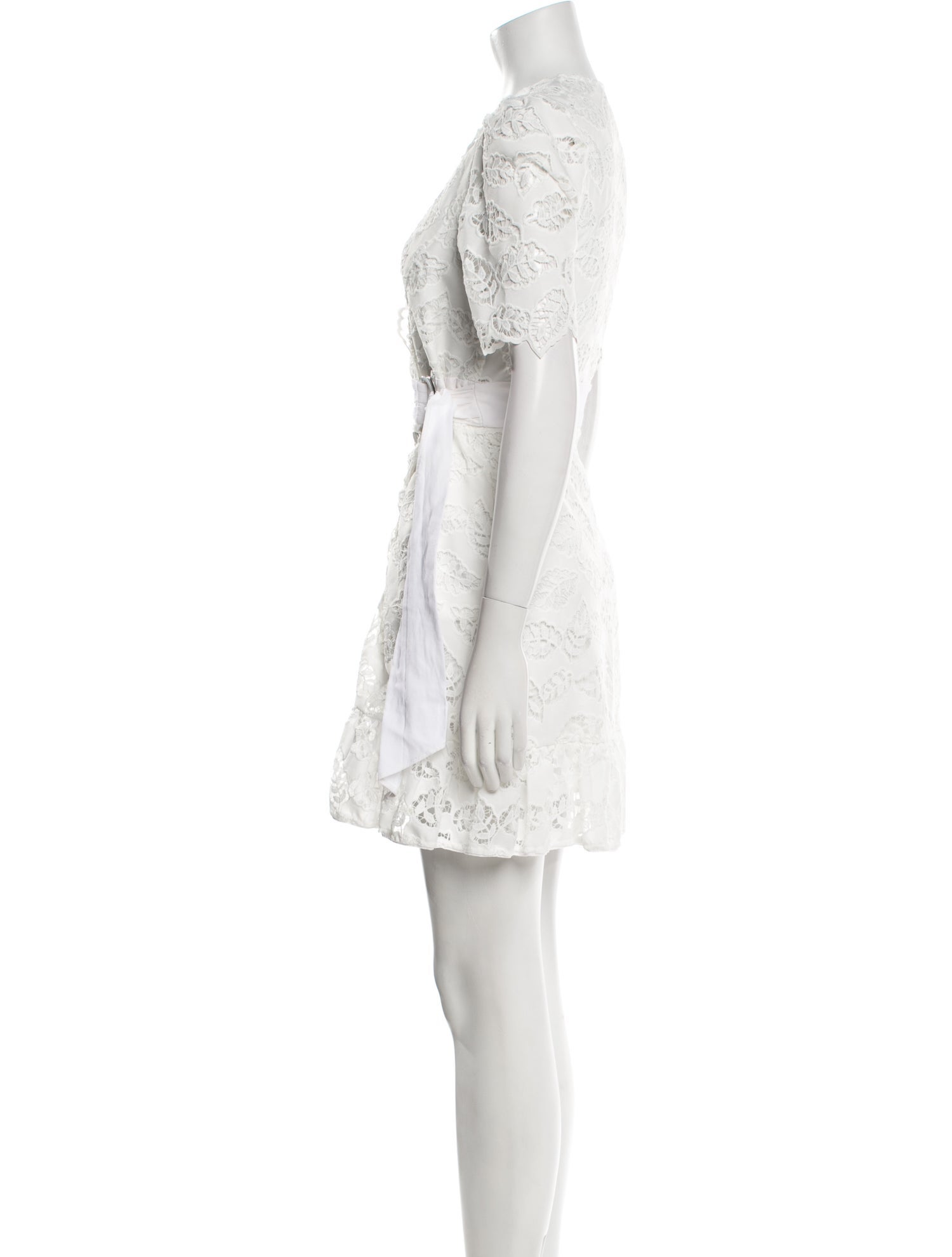 Sandro V-Neck Mini Dress