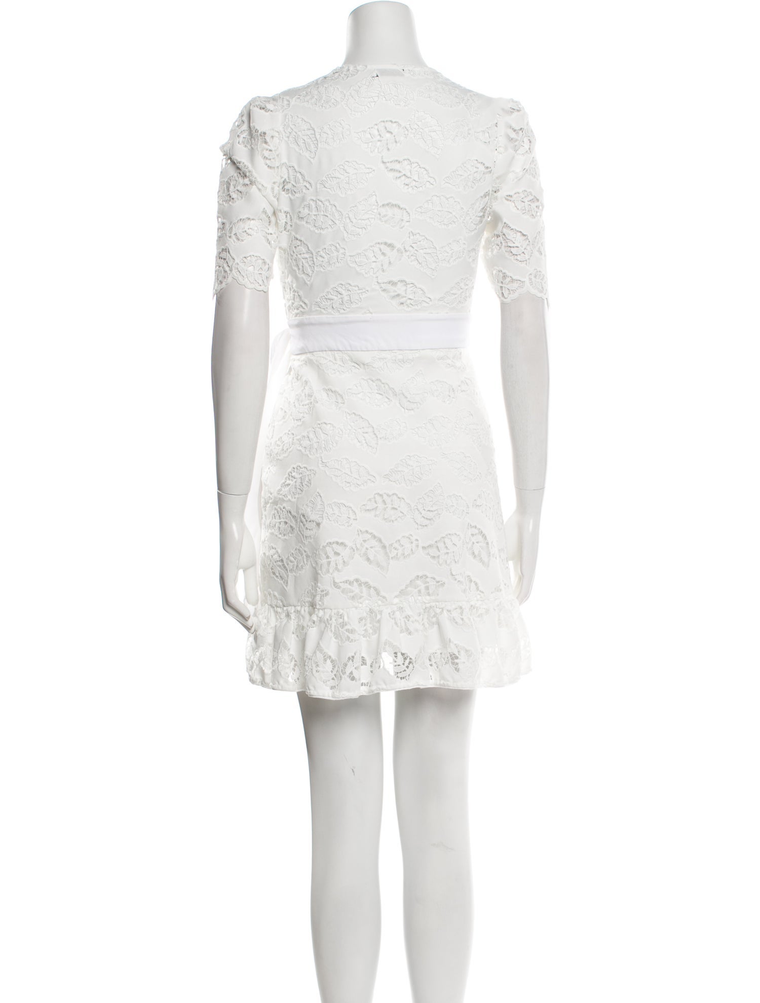 Sandro V-Neck Mini Dress