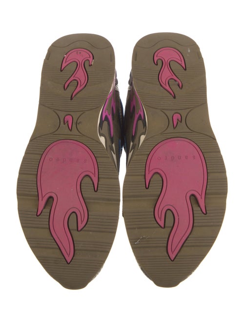 Sandro Printed Sneakers