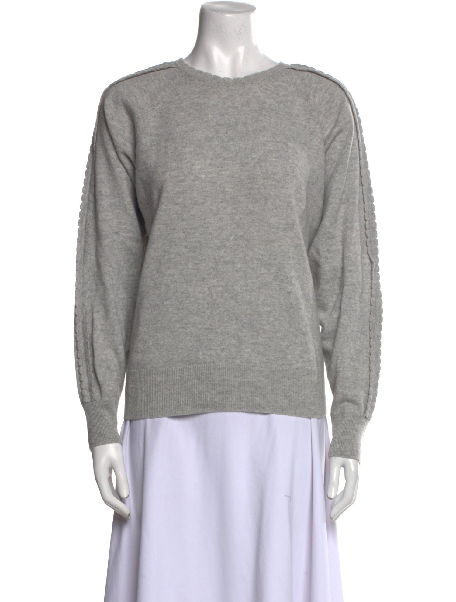 Sandro Wool Crew Neck Sweater