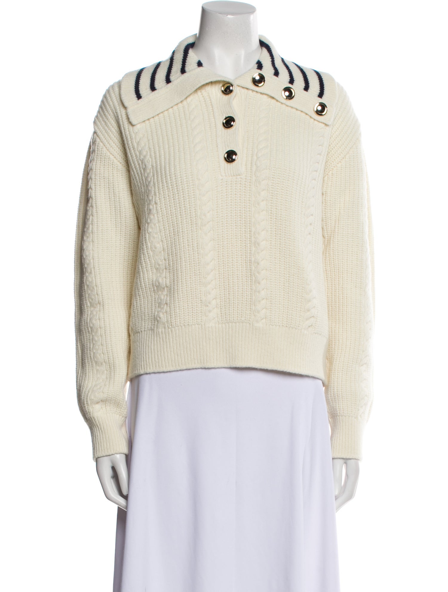 Sandro Wool Crew Neck Sweater w/ Tags