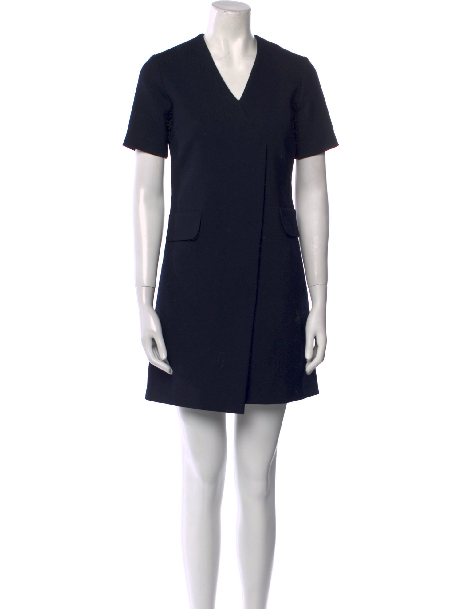 Sandro V-Neck Mini Dress