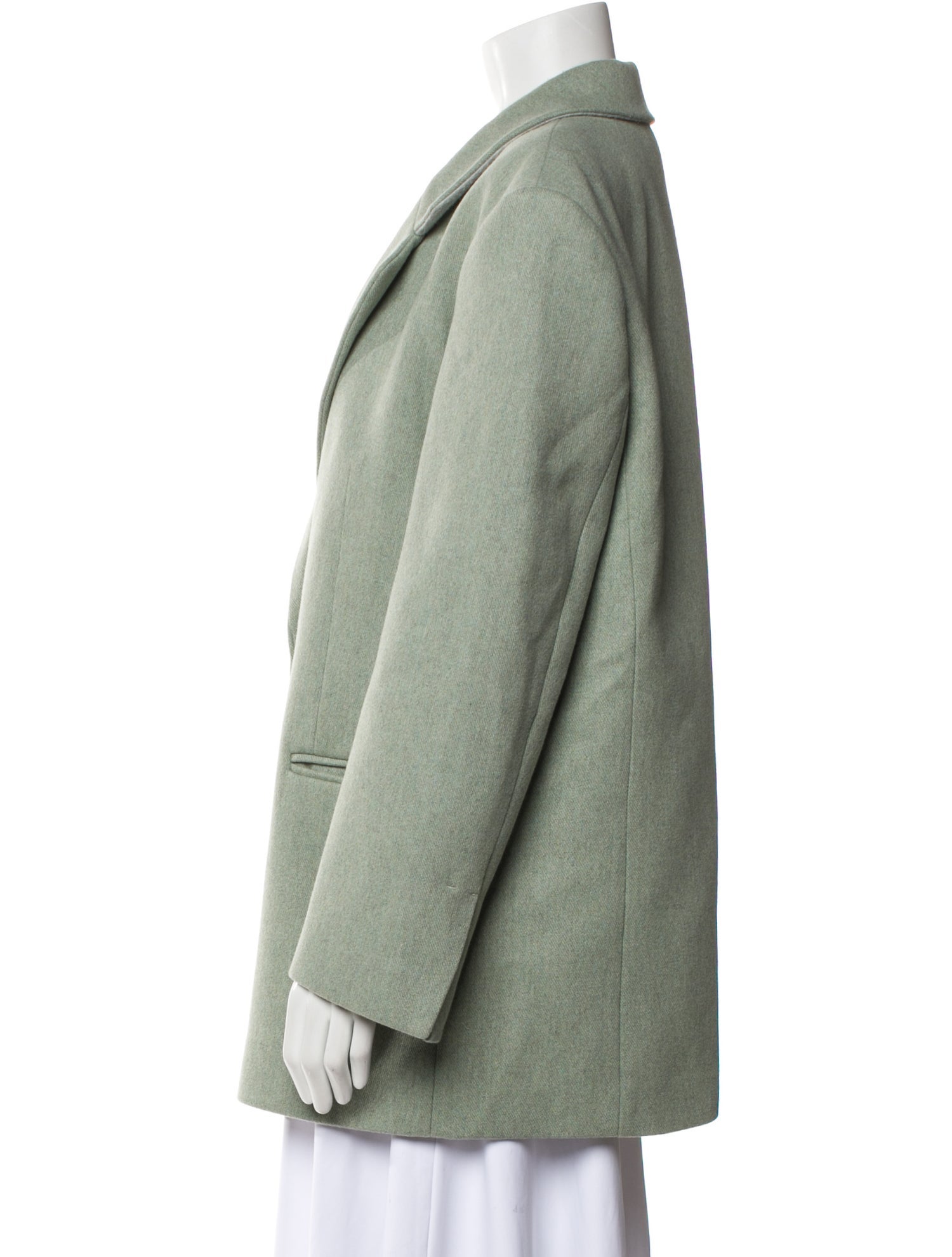 Sandro Wool Peacoat