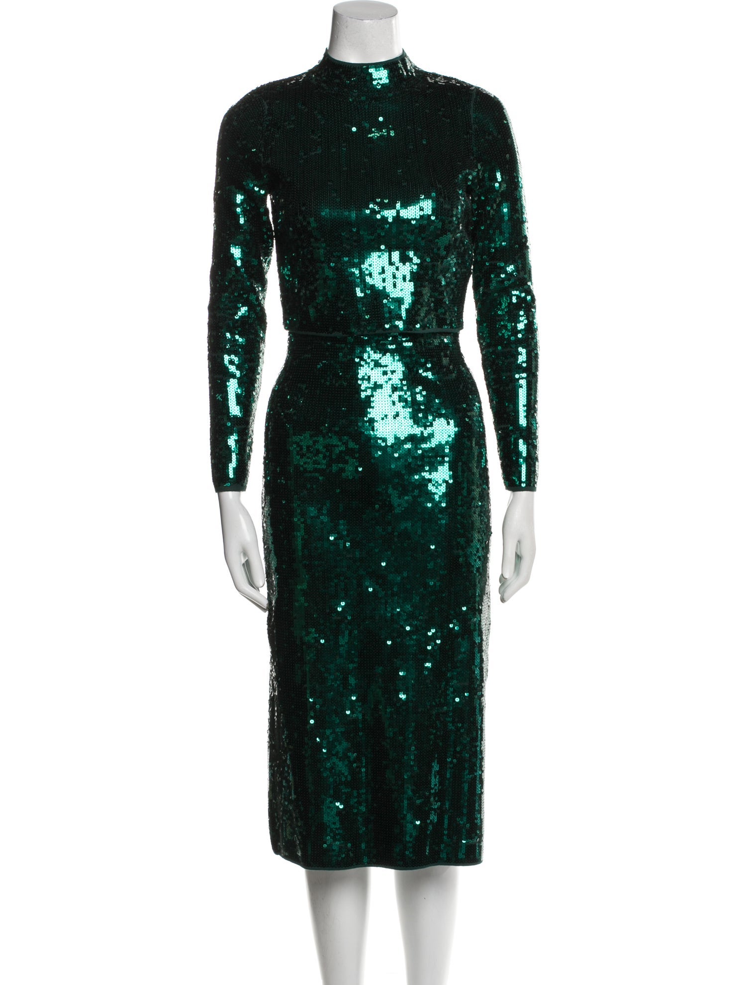 Sandro Sequin Embellishments Skirt Set