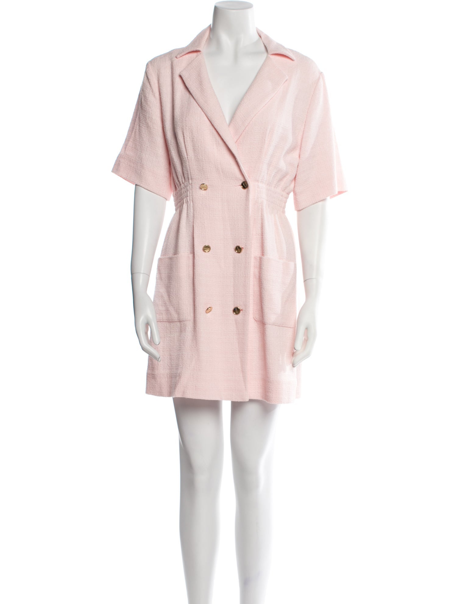 Sandro V-Neck Mini Dress