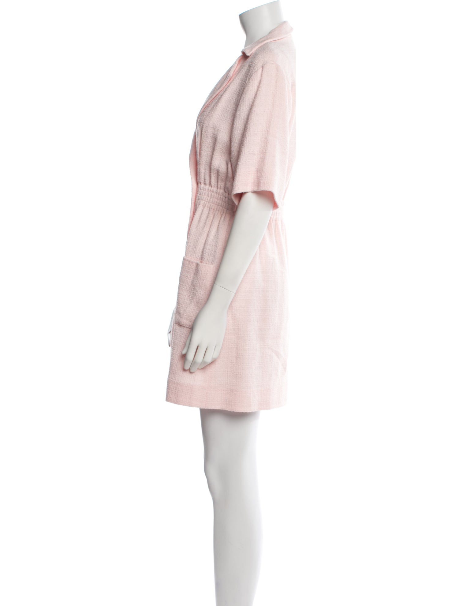 Sandro V-Neck Mini Dress