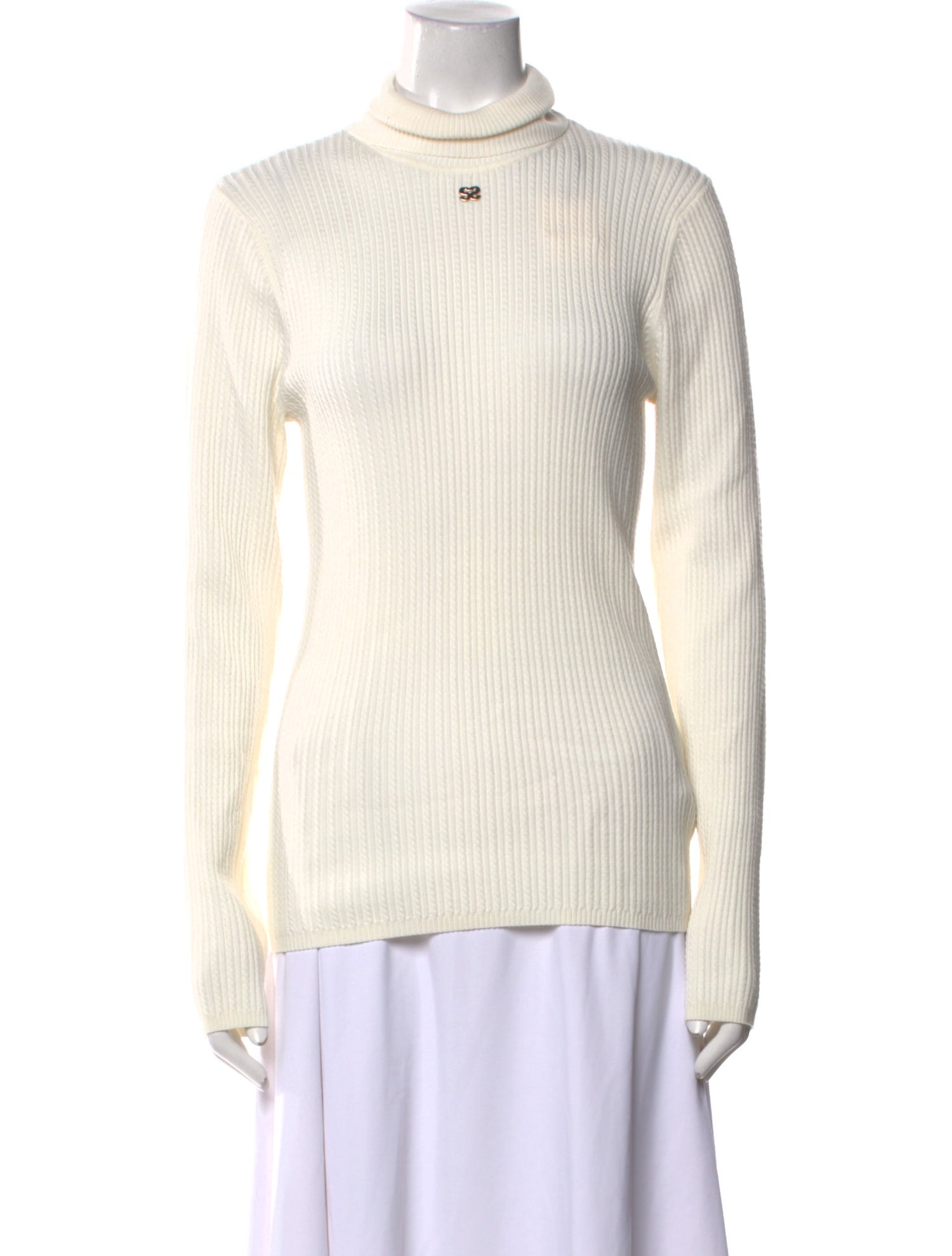 Sandro Mock Neck Sweater