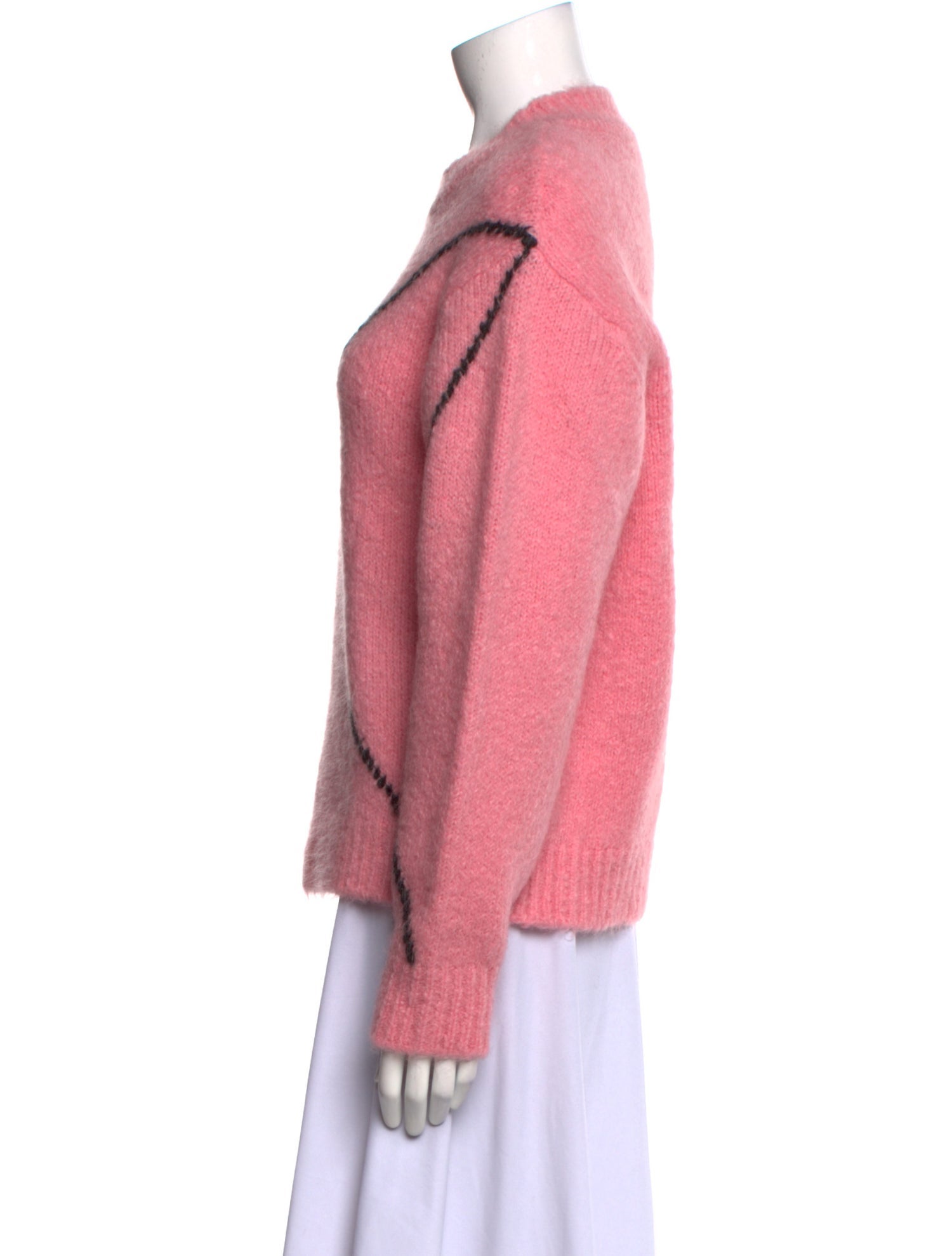 Sandro Mock Neck Sweater