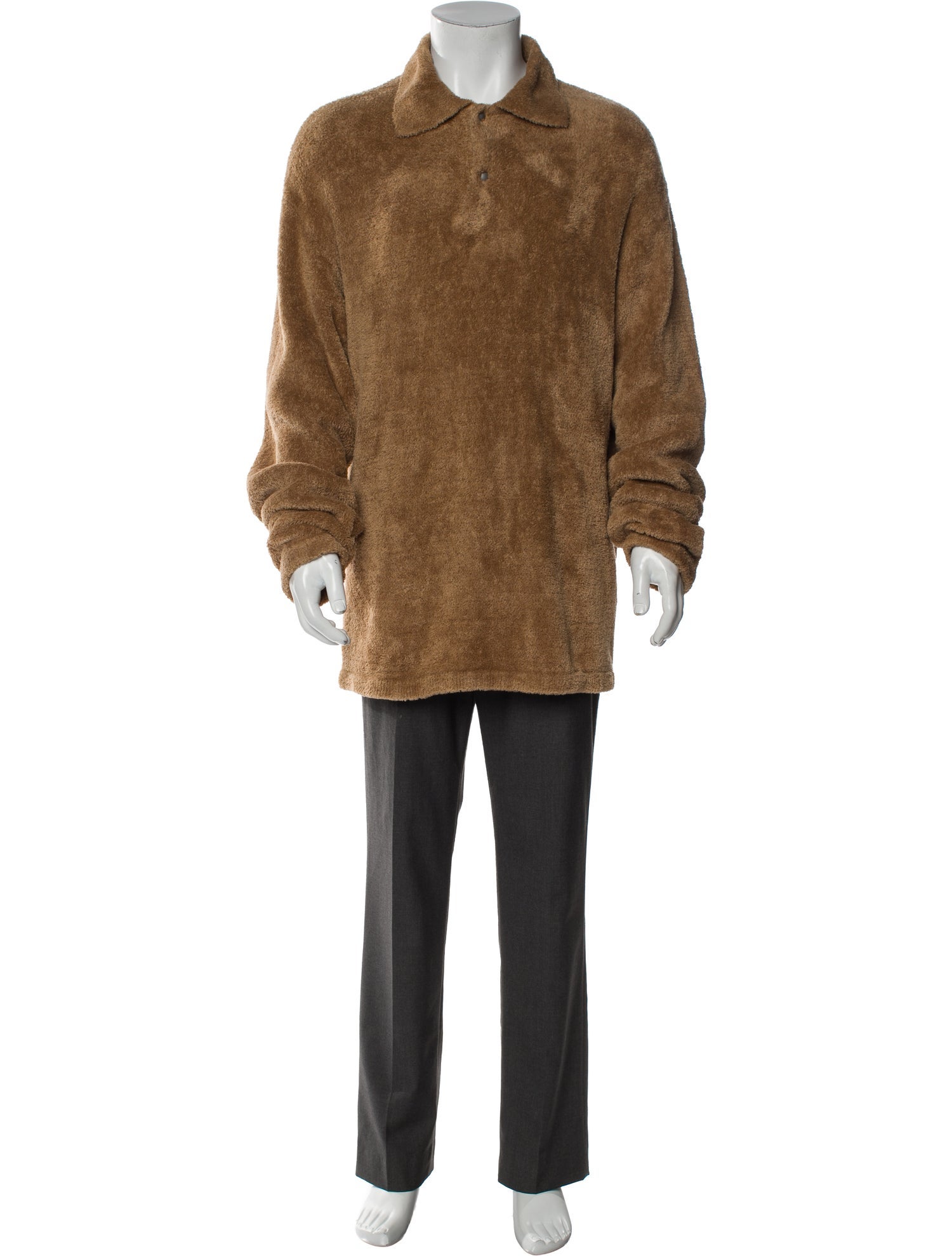 Sandro Collar Long Sleeve Sweatshirt