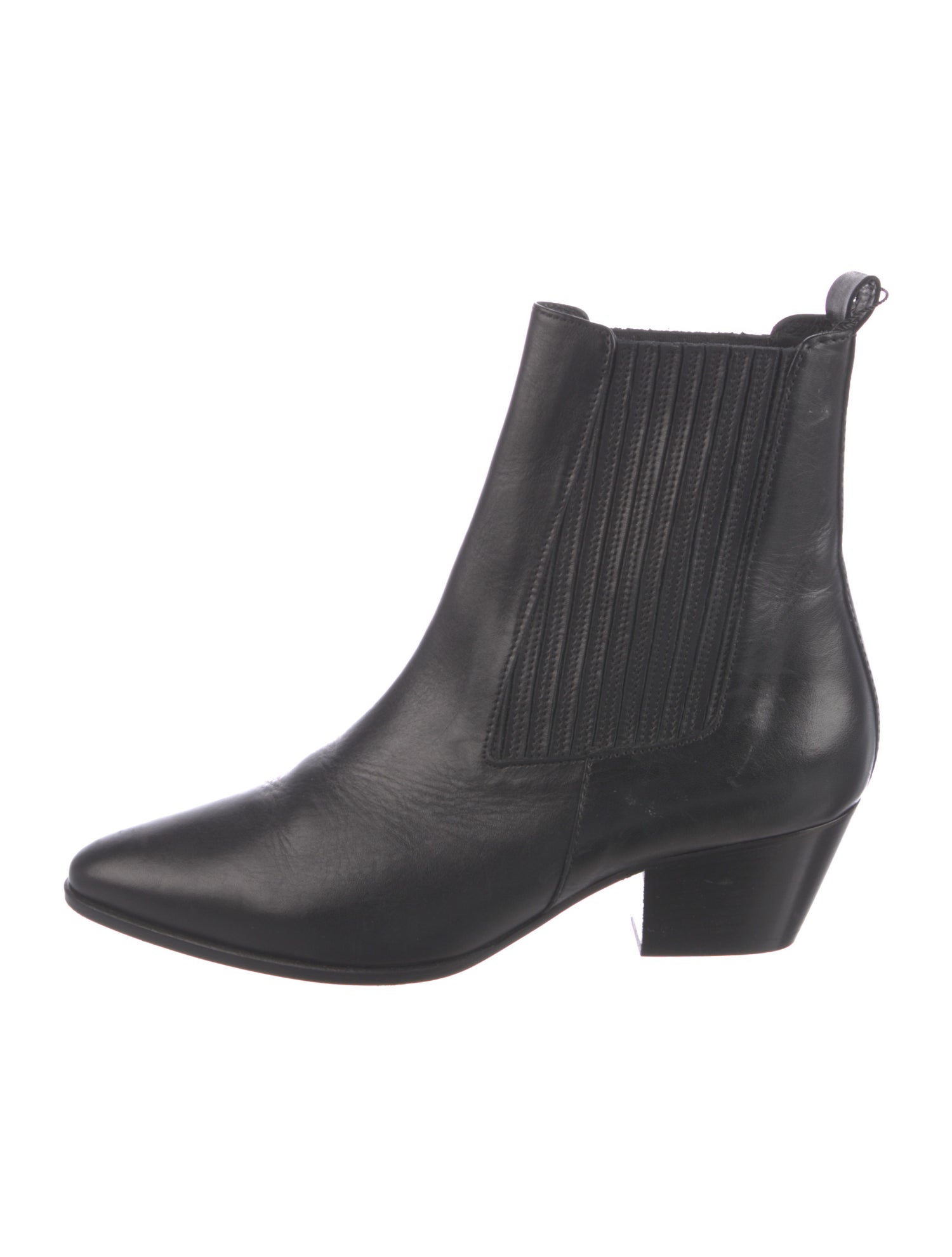 Sandro Leather Chelsea Boots