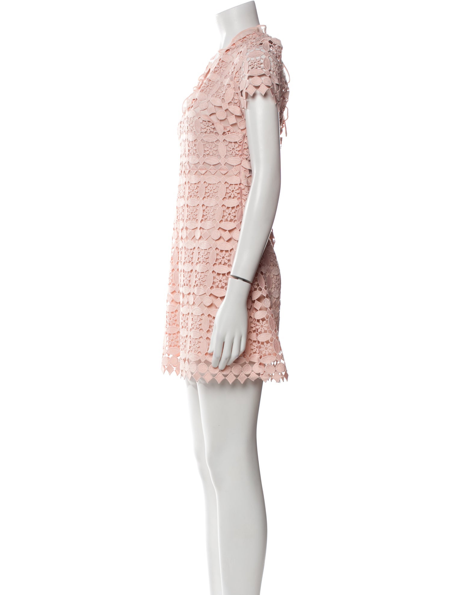 Sandro V-Neck Mini Dress