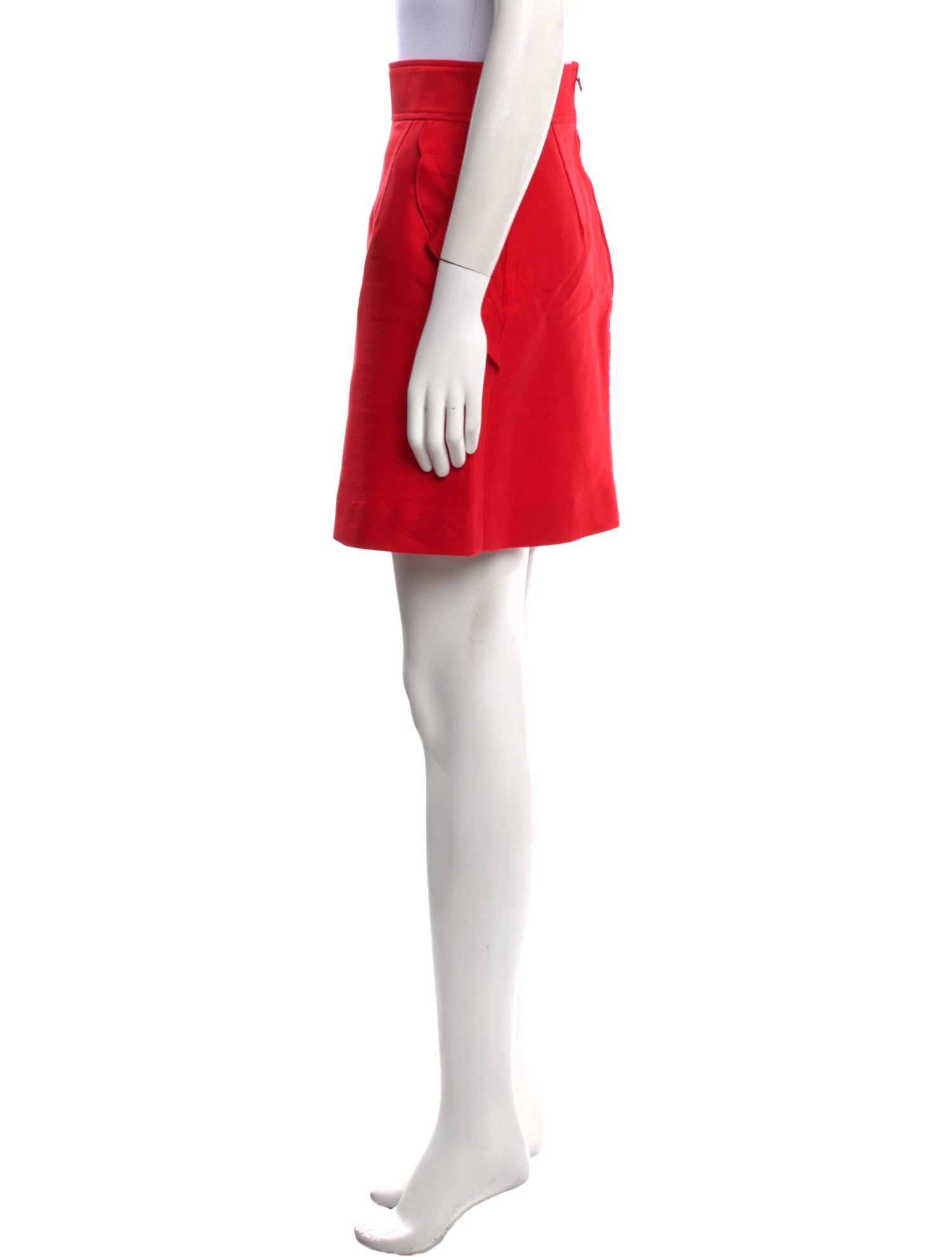 Sandro Ruffle Embellishment Mini Skirt