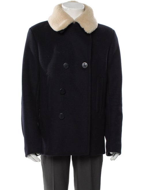 Sandro Wool Peacoat