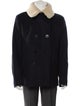Sandro Wool Peacoat