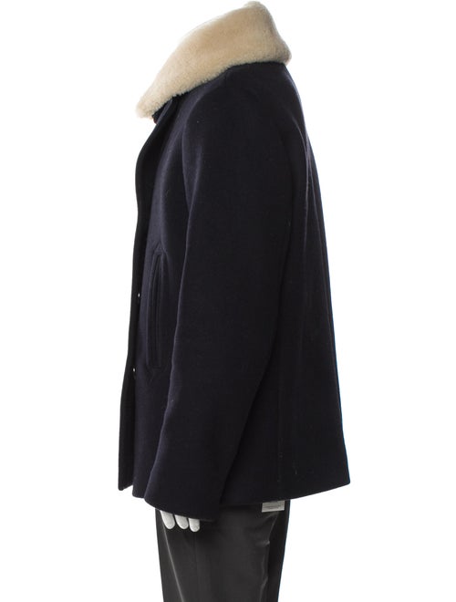 Sandro Wool Peacoat