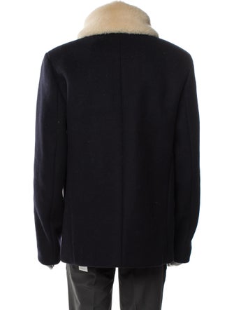 Sandro Wool Peacoat