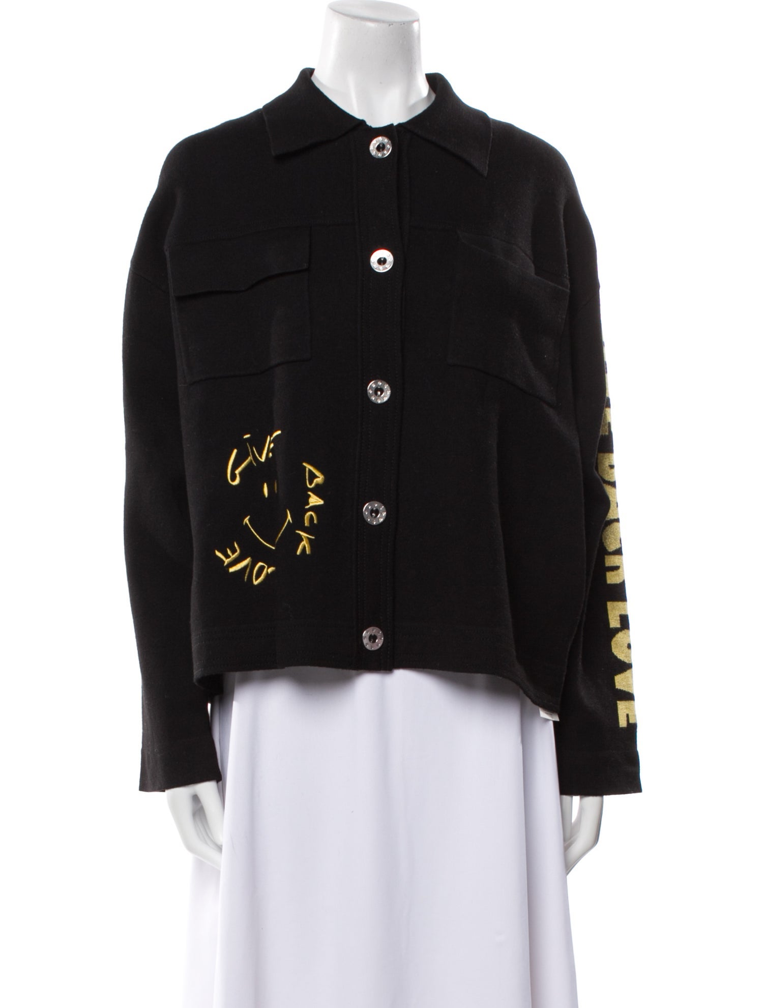 Sandro Wool Denim Jacket