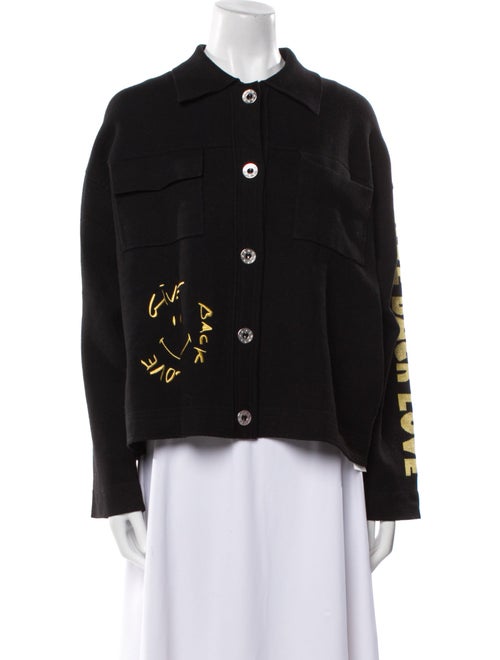 Sandro Wool Denim Jacket