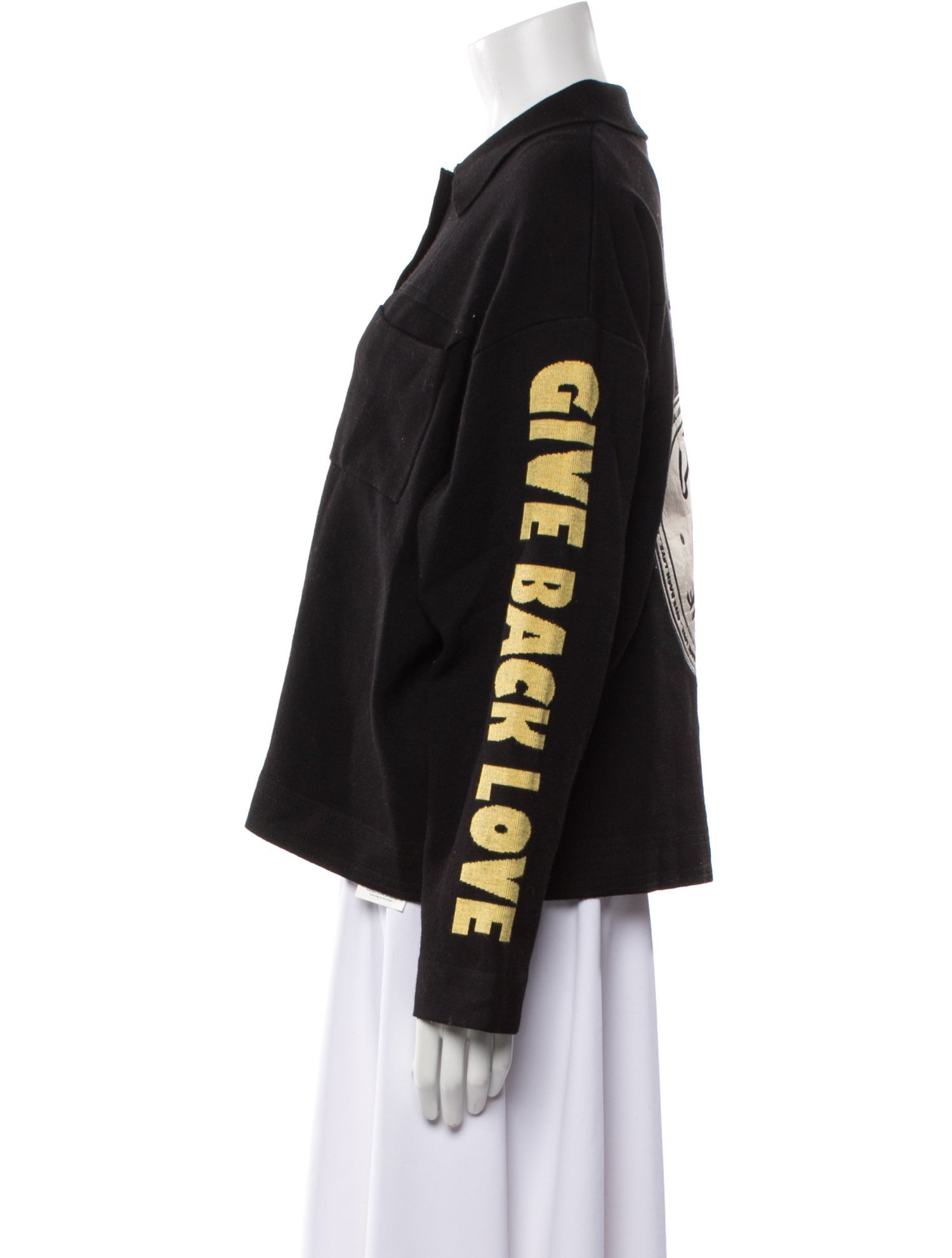 Sandro Wool Denim Jacket