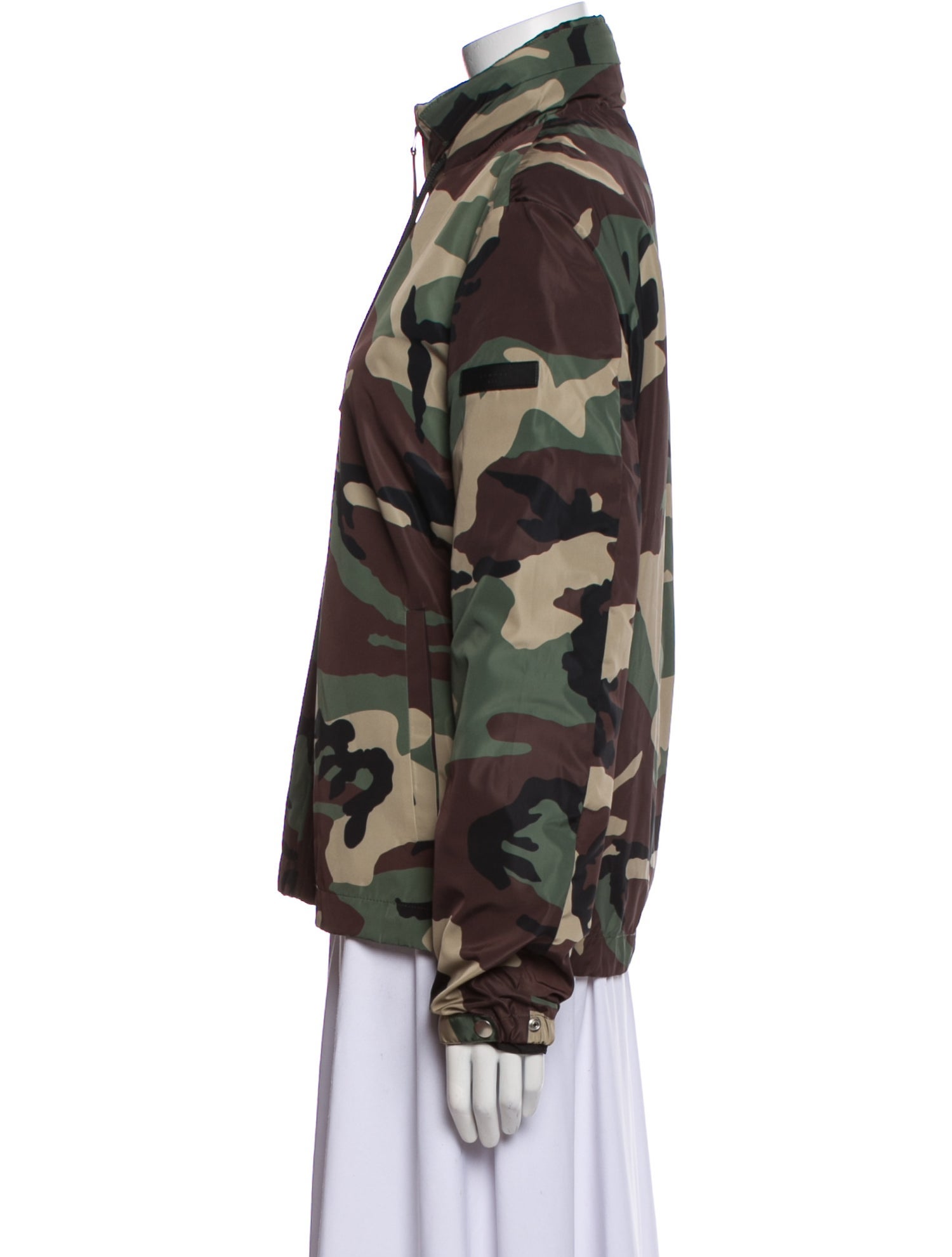 Sandro Printed Utility Jacket