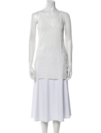 Sandro V-Neck Sleeveless Tunic