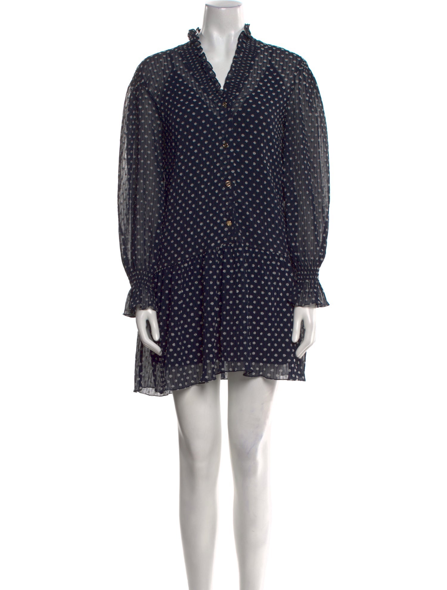 Sandro Printed Mini Dress w/ Tags
