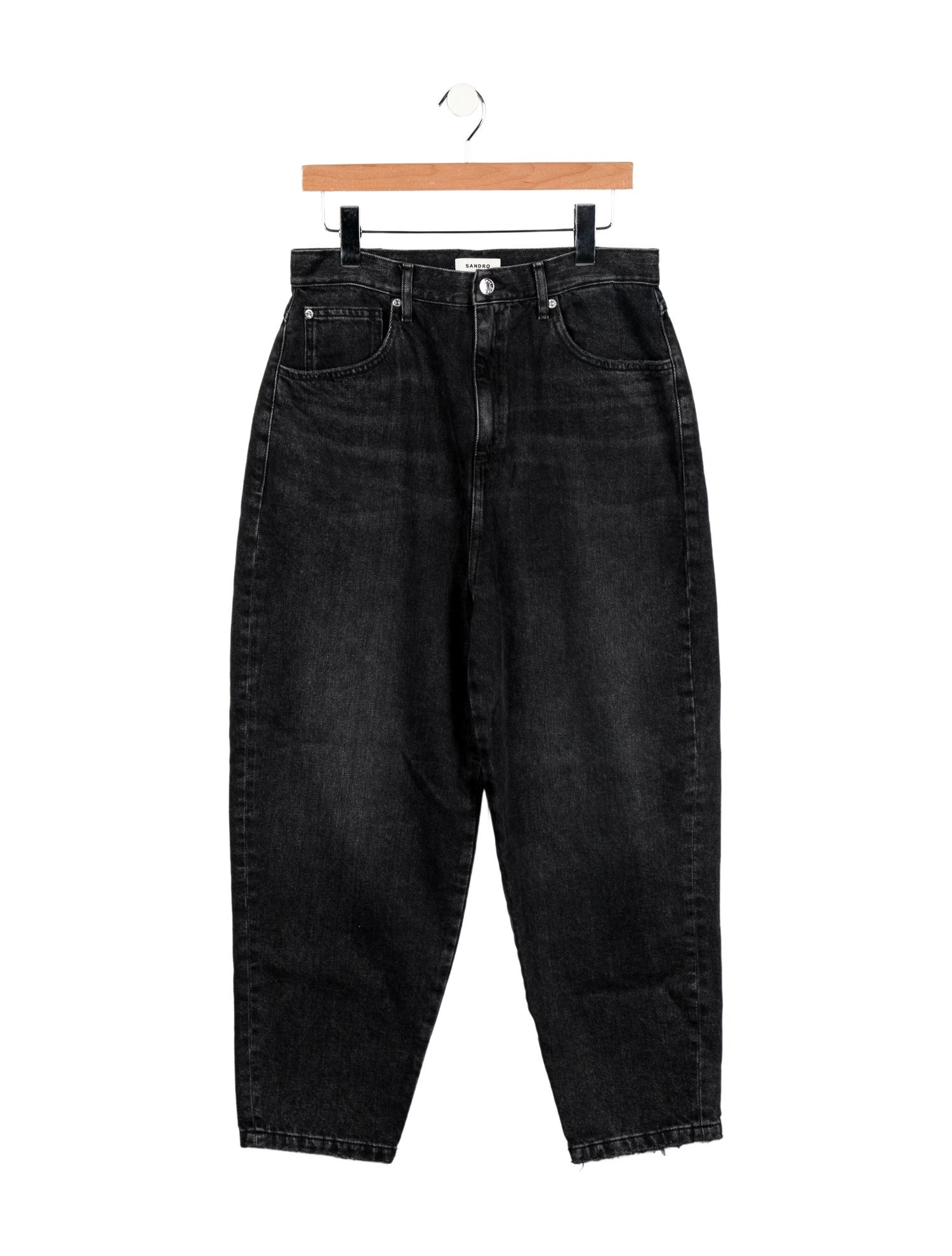 Sandro High-Rise Straight Leg Jeans w/ Tags