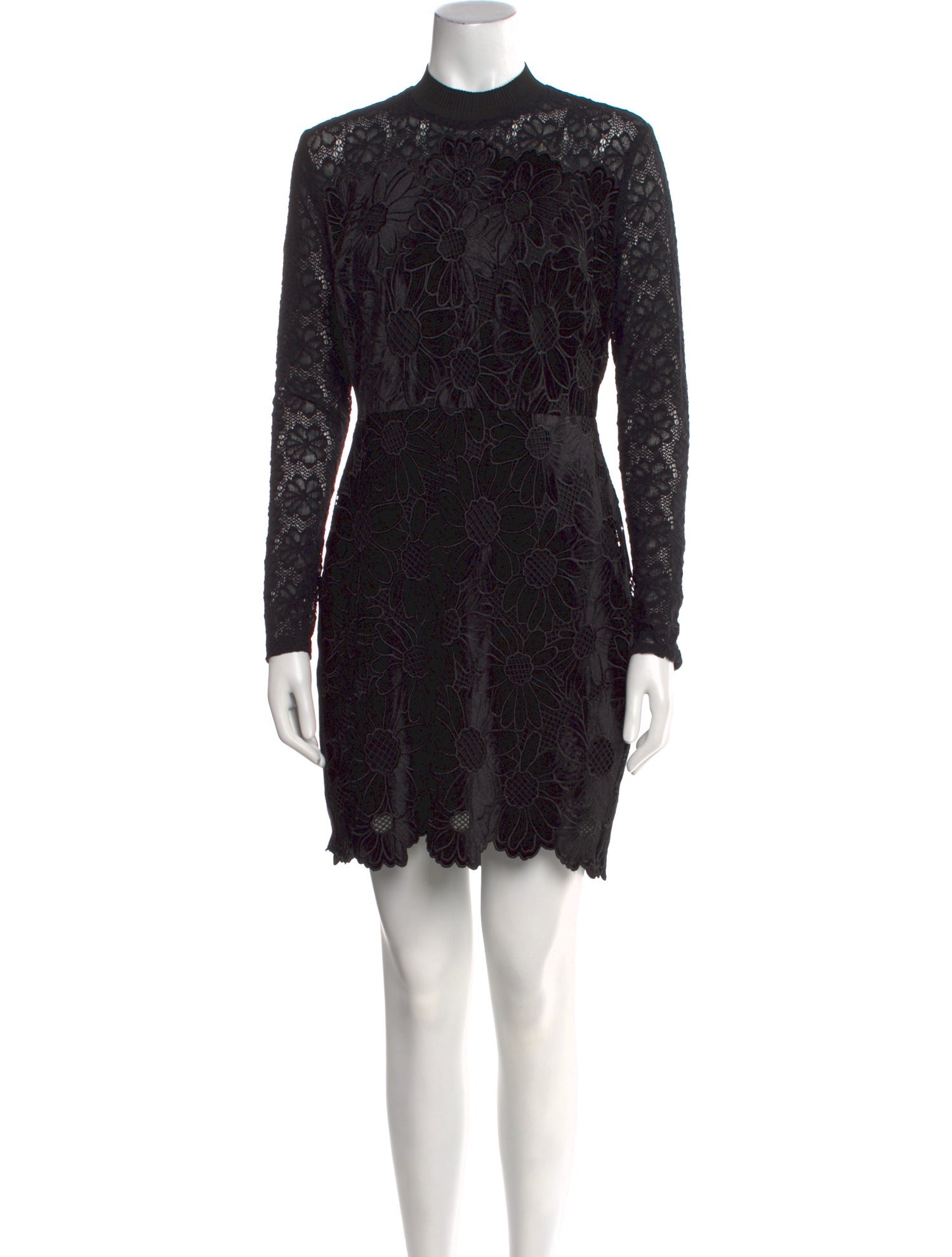 Sandro Lace Pattern Mini Dress w/ Tags
